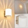 Applique Bamako Nickel Mat, 1 Lumiere