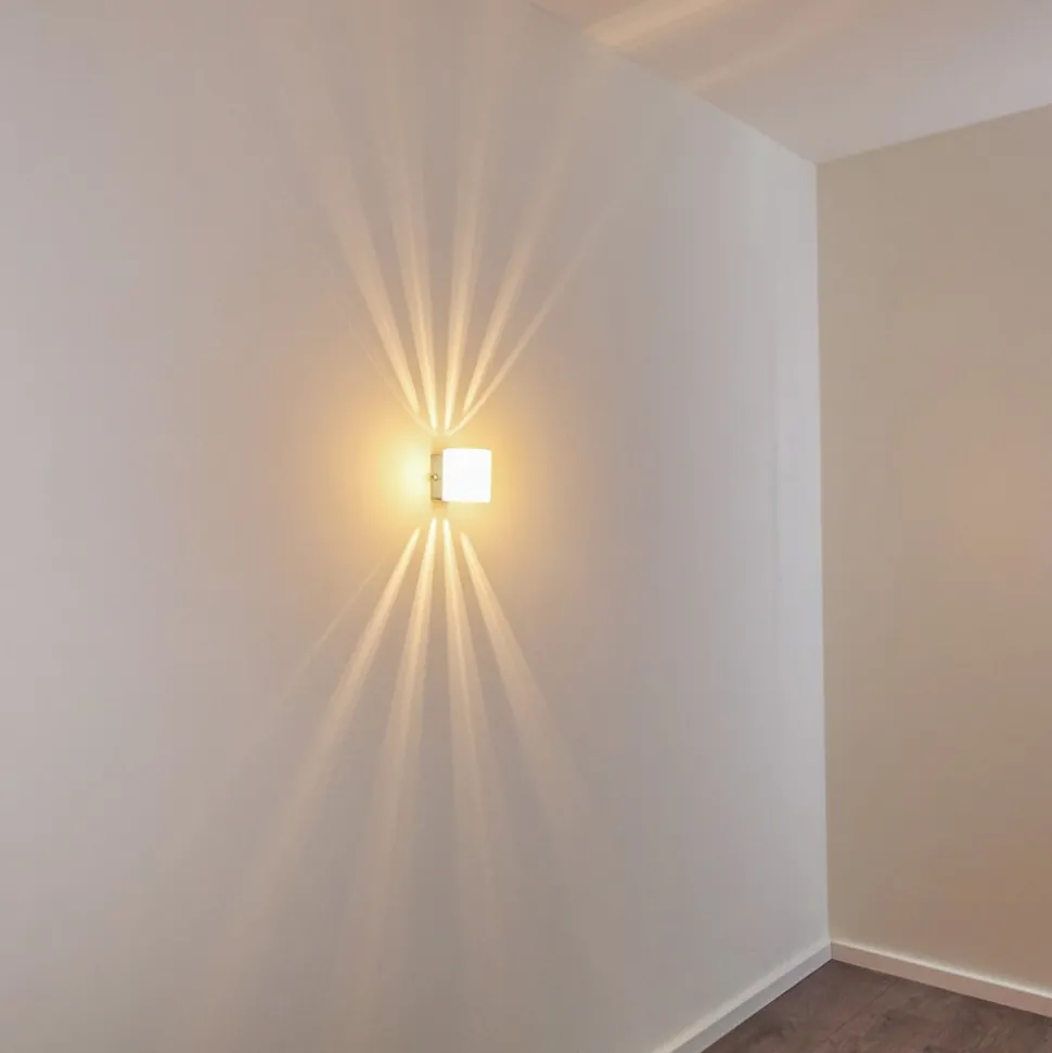 Applique Bamako Nickel Mat, 1 Lumiere