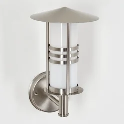 Applique Exterieure Forli Acier Inoxydable, 1 Lumiere