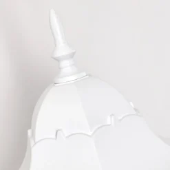 Applique Exterieure Hongkong Blanc, 1 Lumiere