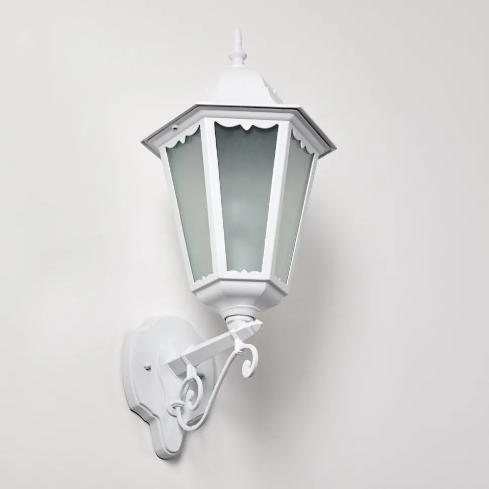 Applique Exterieure Hongkong Blanc, 1 Lumiere