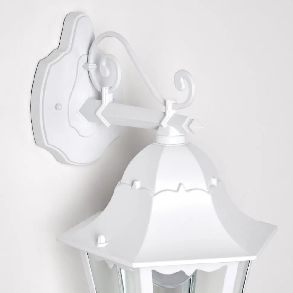 Applique Exterieure Hongkong Blanc, 1 Lumiere