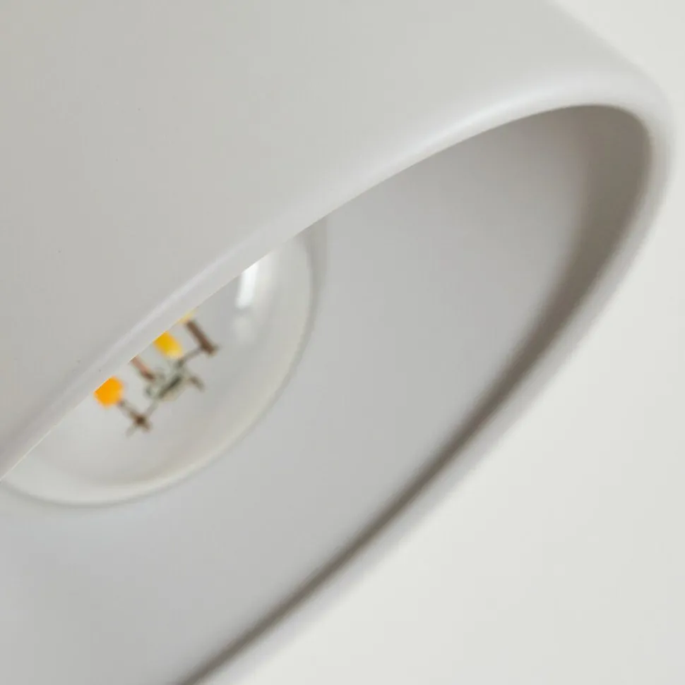 Applique Murale Ambousi Chrome, Blanc, 1 Lumiere