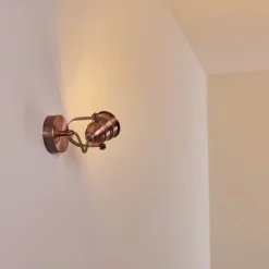 Applique Murale Aniak Led Cuivre, 1 Lumiere