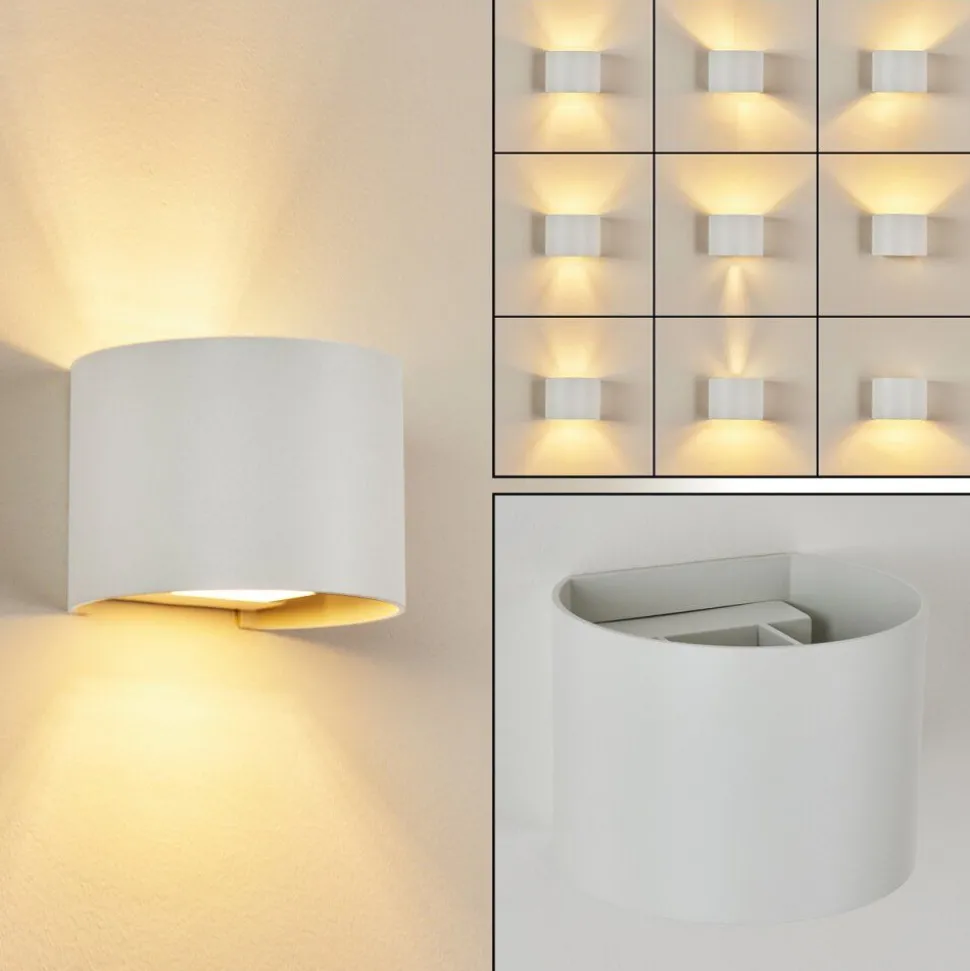 Applique Murale Badajoz Blanc, 1 Lumiere