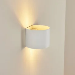 Applique Murale Badajoz Blanc, 1 Lumiere