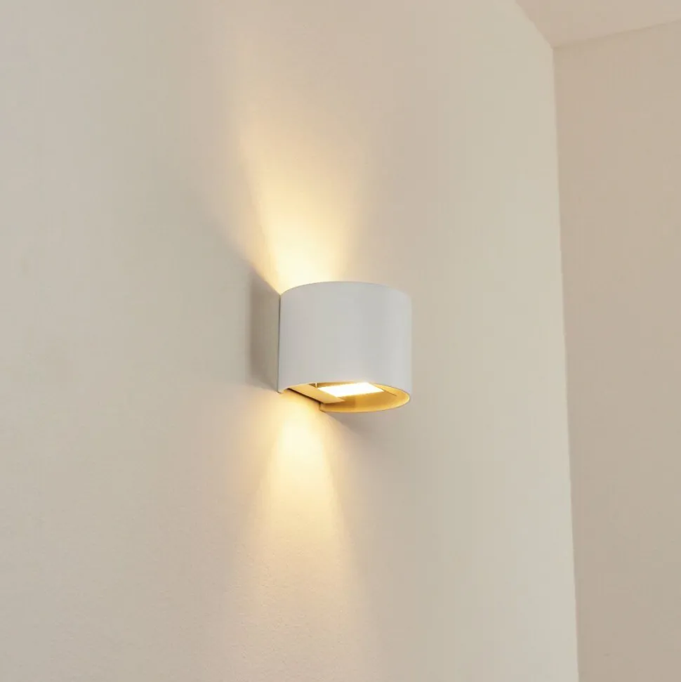 Applique Murale Badajoz Blanc, 1 Lumiere