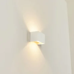 Applique Murale Badajoz Blanc, 1 Lumiere