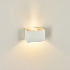 Applique Murale Badajoz Blanc, 1 Lumiere