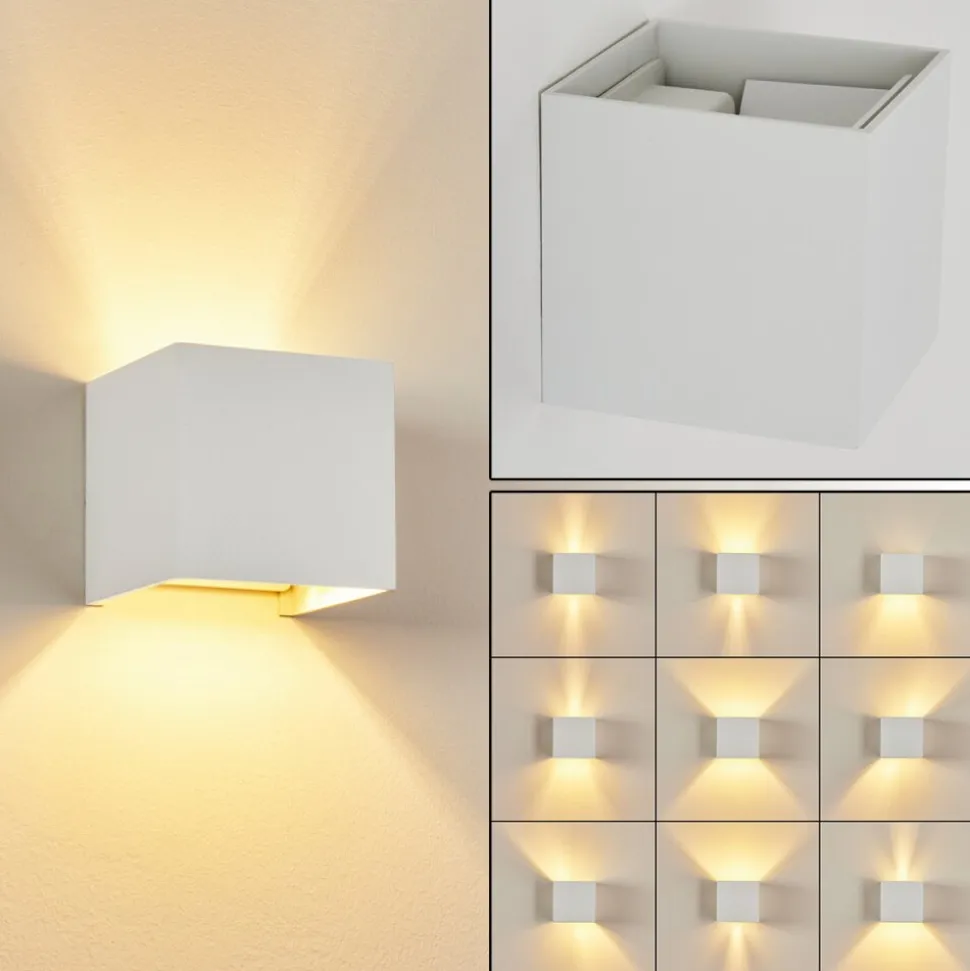 Applique Murale Badajoz Blanc, 1 Lumiere