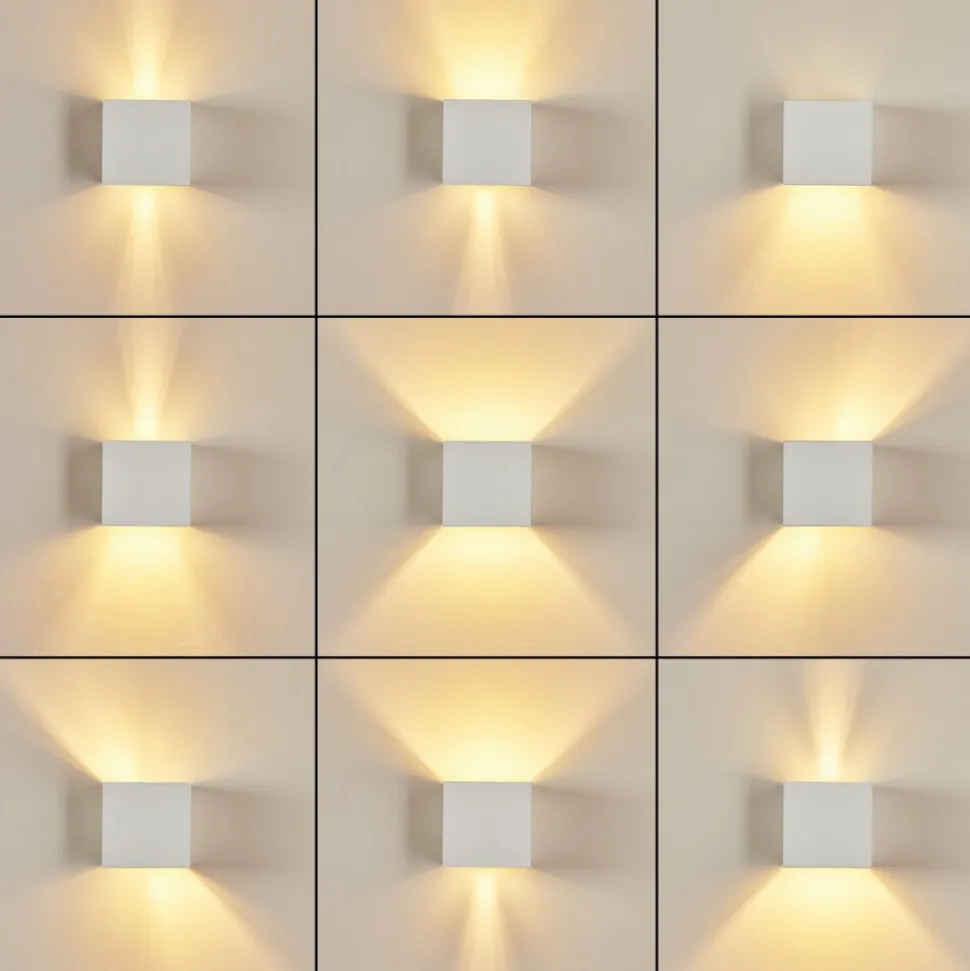 Applique Murale Badajoz Blanc, 1 Lumiere
