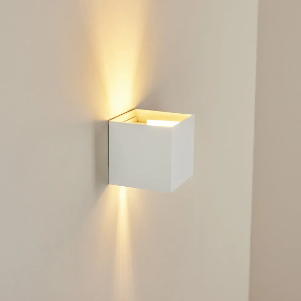 Applique Murale Badajoz Blanc, 1 Lumiere