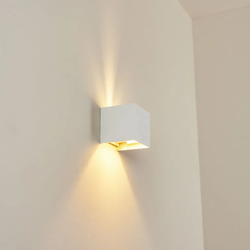 Applique Murale Badajoz Blanc, 1 Lumiere