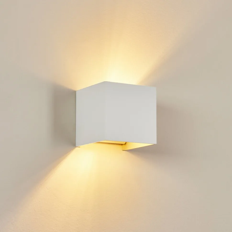 Applique Murale Badajoz Blanc, 1 Lumiere