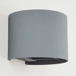 Applique Murale Badajoz Gris, 1 Lumiere
