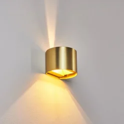 Applique Murale Badajoz Led Or, Laiton, 1 Lumiere
