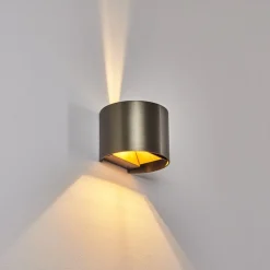 Applique Murale Badajoz Led Brun, 1 Lumiere