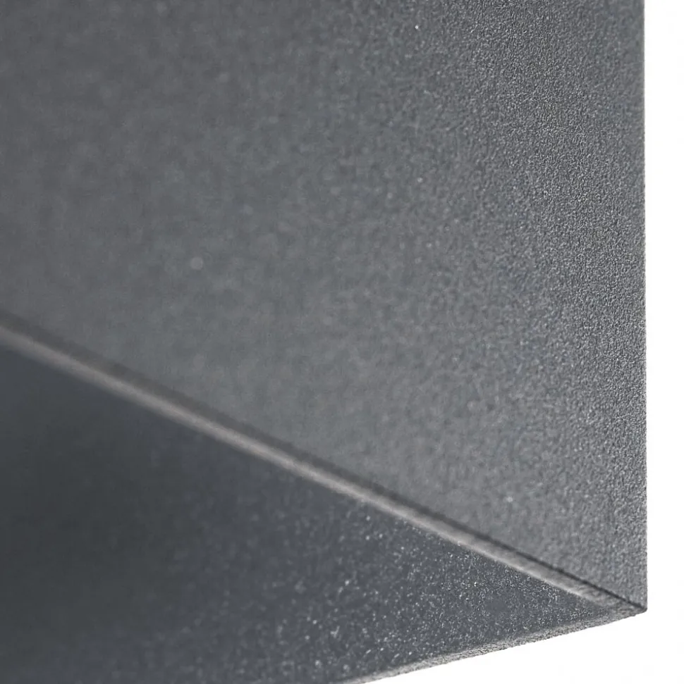 Applique Murale Badajoz Led Anthracite, 1 Lumiere