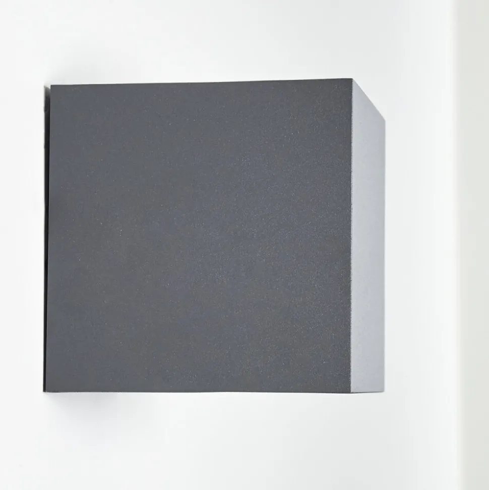 Applique Murale Badajoz Led Anthracite, 1 Lumiere
