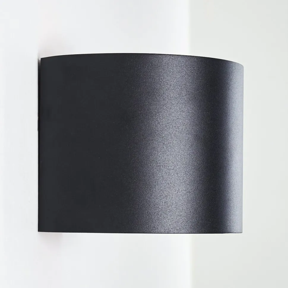 Applique Murale Badajoz Led Cuivre, Noir, 1 Lumiere