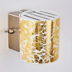 Applique Murale Bamako Nickel Mat, 1 Lumiere