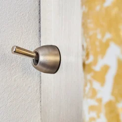 Applique Murale Bamako Nickel Mat, 1 Lumiere