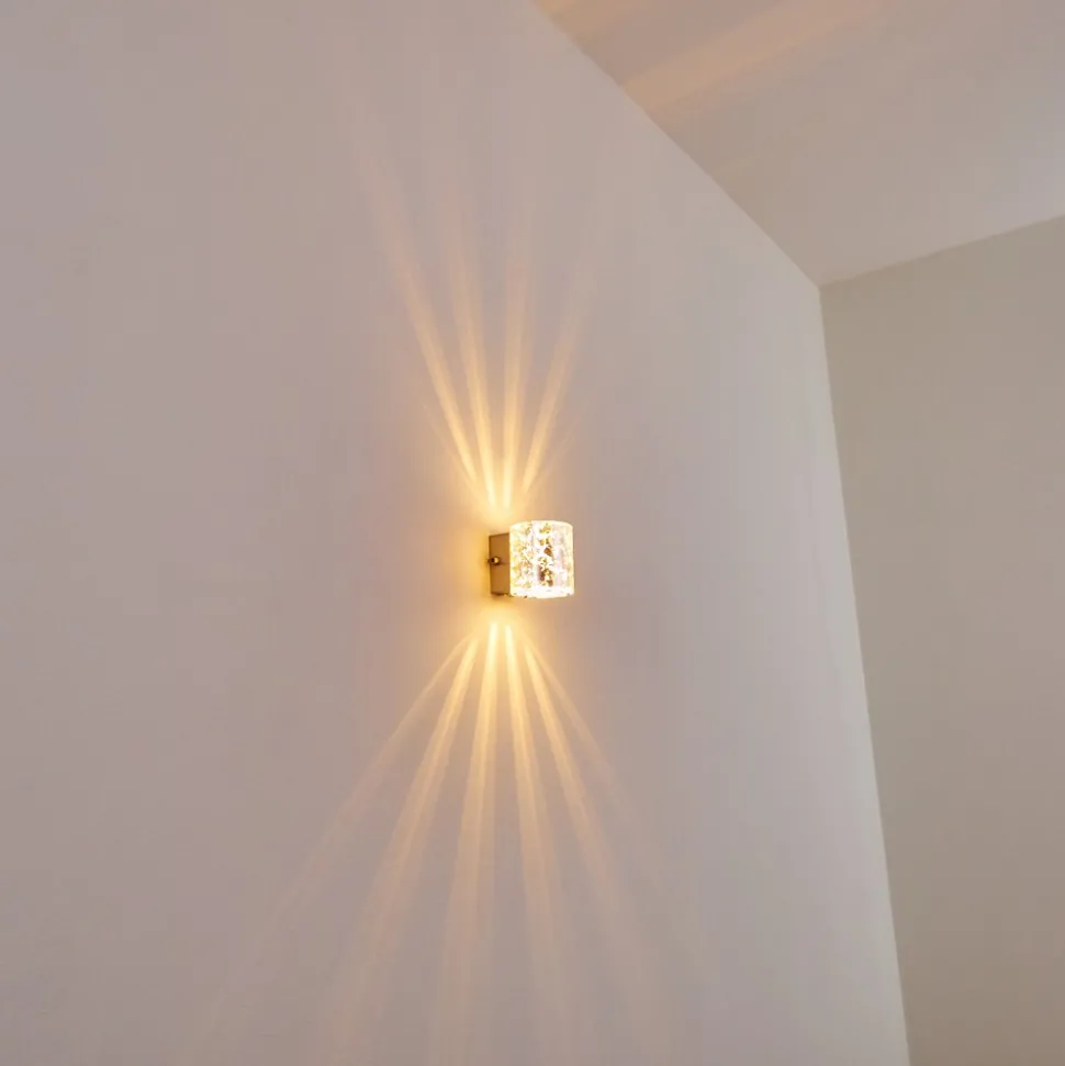 Applique Murale Bamako Nickel Mat, 1 Lumiere