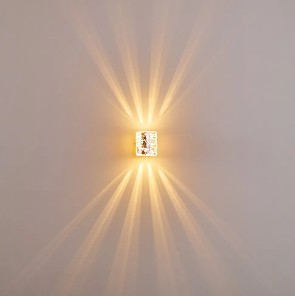 Applique Murale Bamako Nickel Mat, 1 Lumiere
