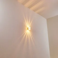 Applique Murale Bamako Nickel Mat, 1 Lumiere