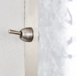 Applique Murale Bamako Nickel Mat, 1 Lumiere