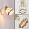 Applique Murale Bariloche Chrome, Blanc, 1 Lumiere