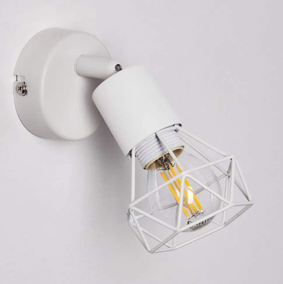 Applique Murale Baripada Blanc, 1 Lumiere