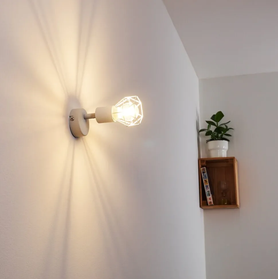 Applique Murale Baripada Blanc, 1 Lumiere
