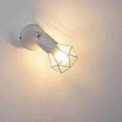 Applique Murale Baripada Blanc, 1 Lumiere