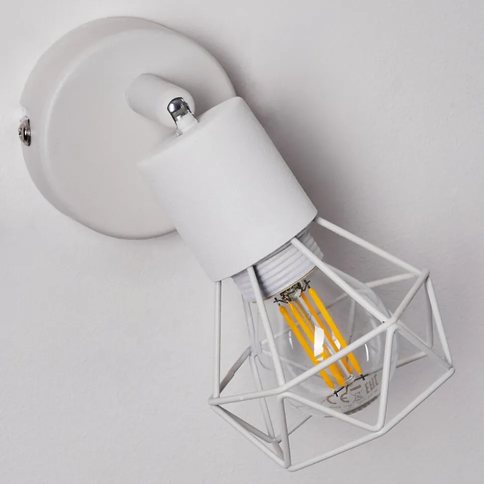 Applique Murale Baripada Blanc, 1 Lumiere