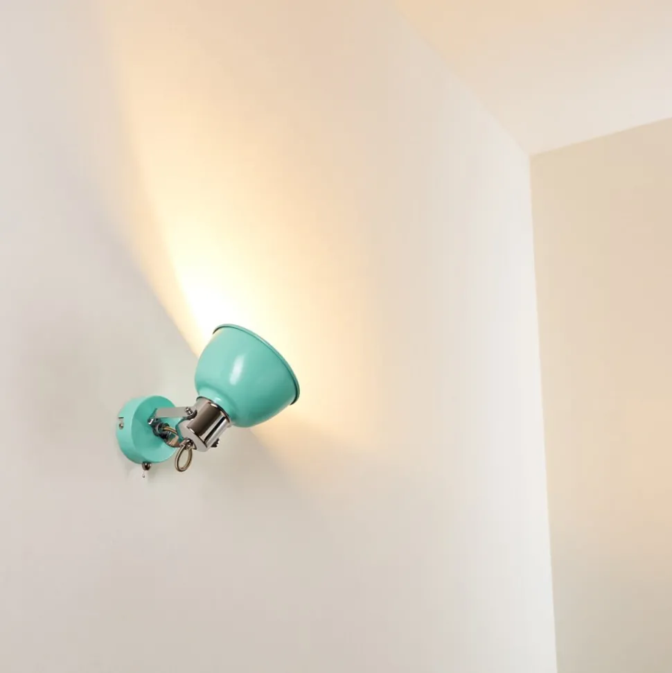 Applique Murale Borik Turquoise, 1 Lumiere