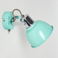 Applique Murale Borik Turquoise, 1 Lumiere
