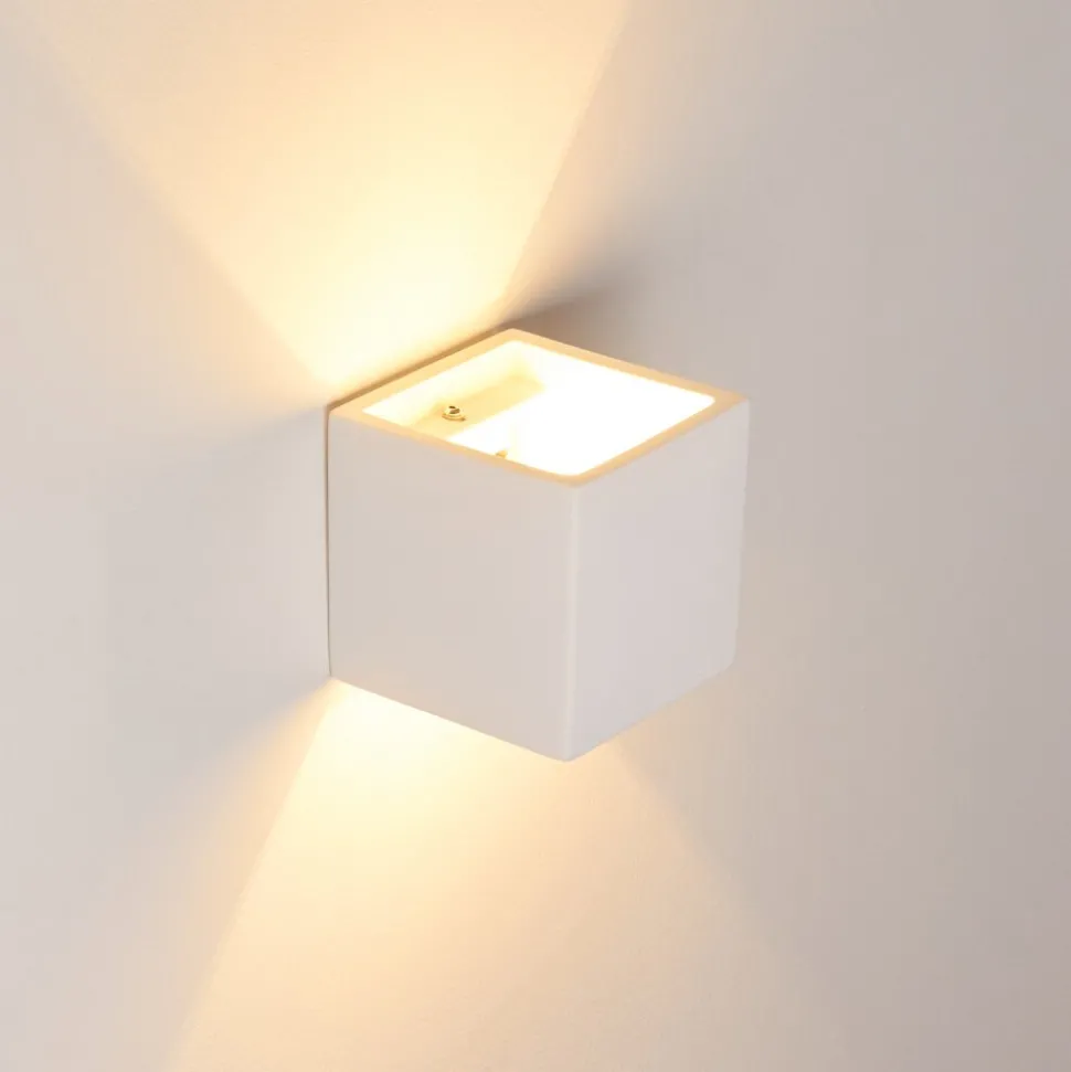 Applique Murale Braslo Blanc, 1 Lumiere