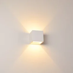 Applique Murale Braslo Blanc, 1 Lumiere