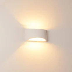 Applique Murale Braslo Blanc, 1 Lumiere