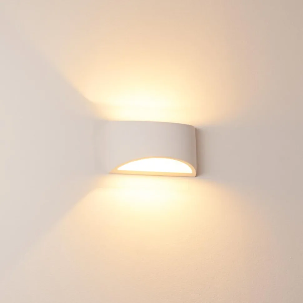 Applique Murale Braslo Blanc, 1 Lumiere