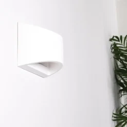 Applique Murale Braslo Blanc, 1 Lumiere