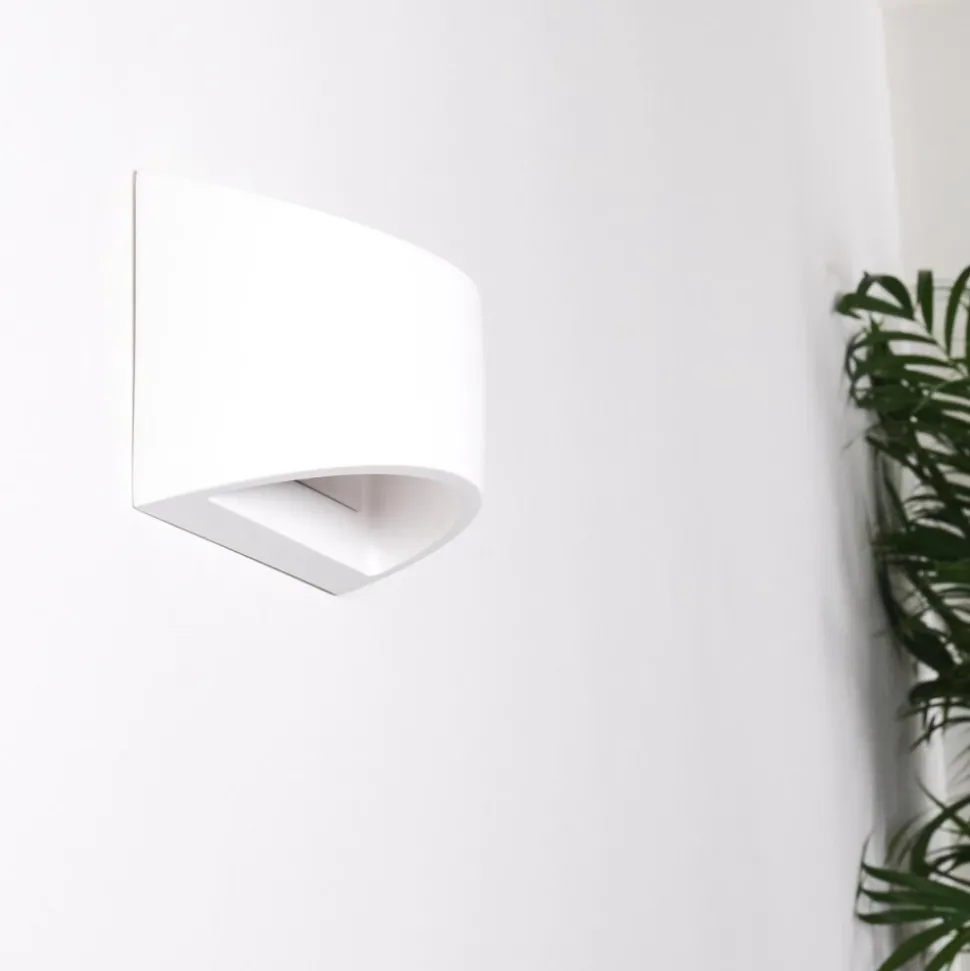 Applique Murale Braslo Blanc, 1 Lumiere