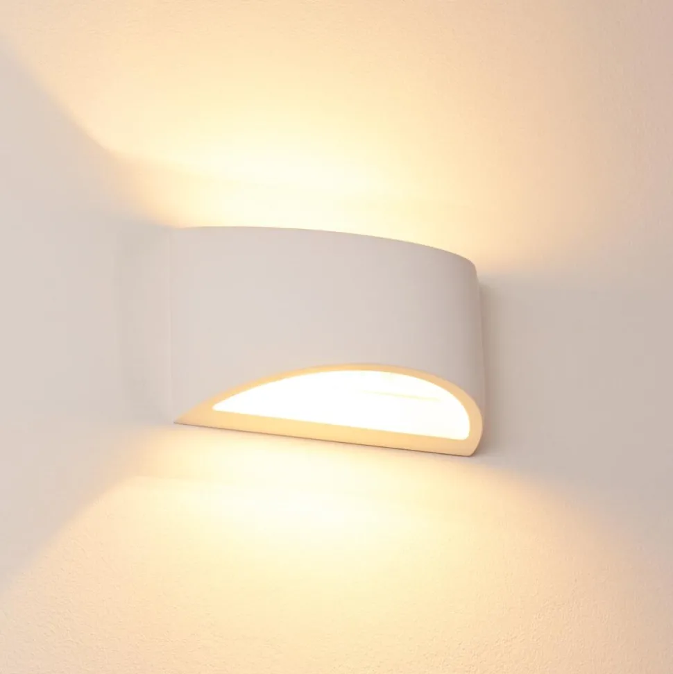 Applique Murale Braslo Blanc, 1 Lumiere