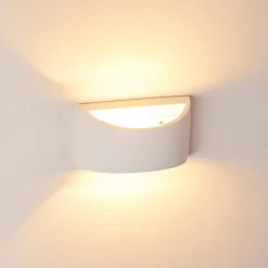 Applique Murale Braslo Blanc, 1 Lumiere
