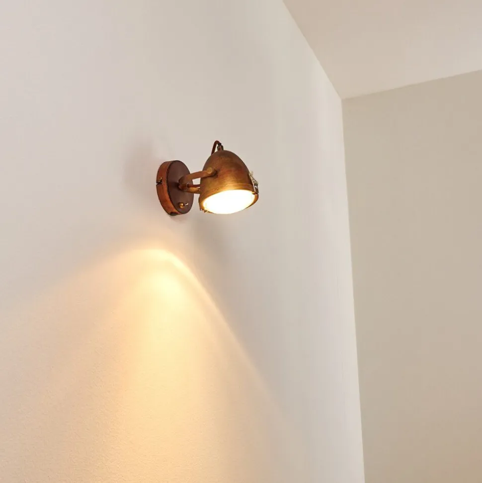 Applique Murale Butikon Rouille, 1 Lumiere