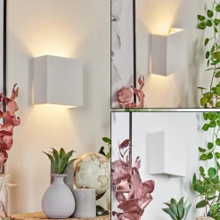 Applique Murale Calama Blanc, 1 Lumiere