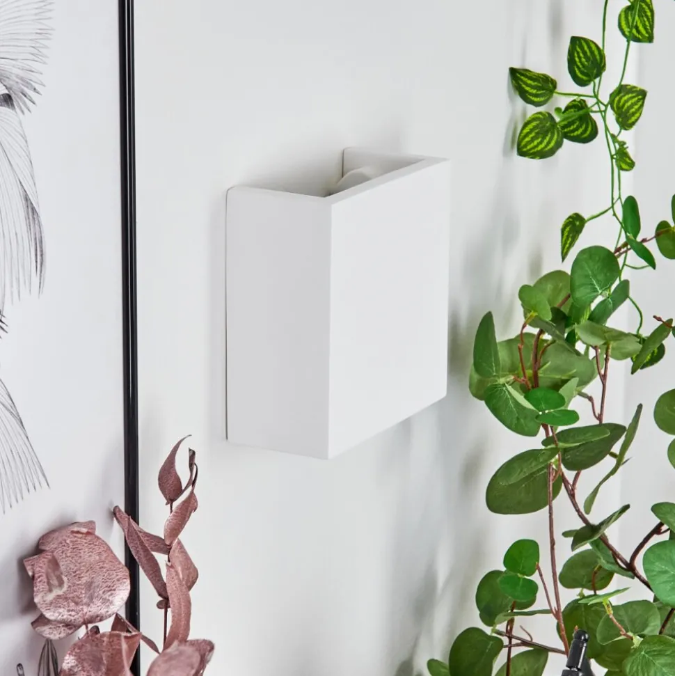 Applique Murale Calama Blanc, 1 Lumiere