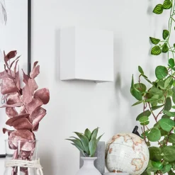Applique Murale Calama Blanc, 1 Lumiere