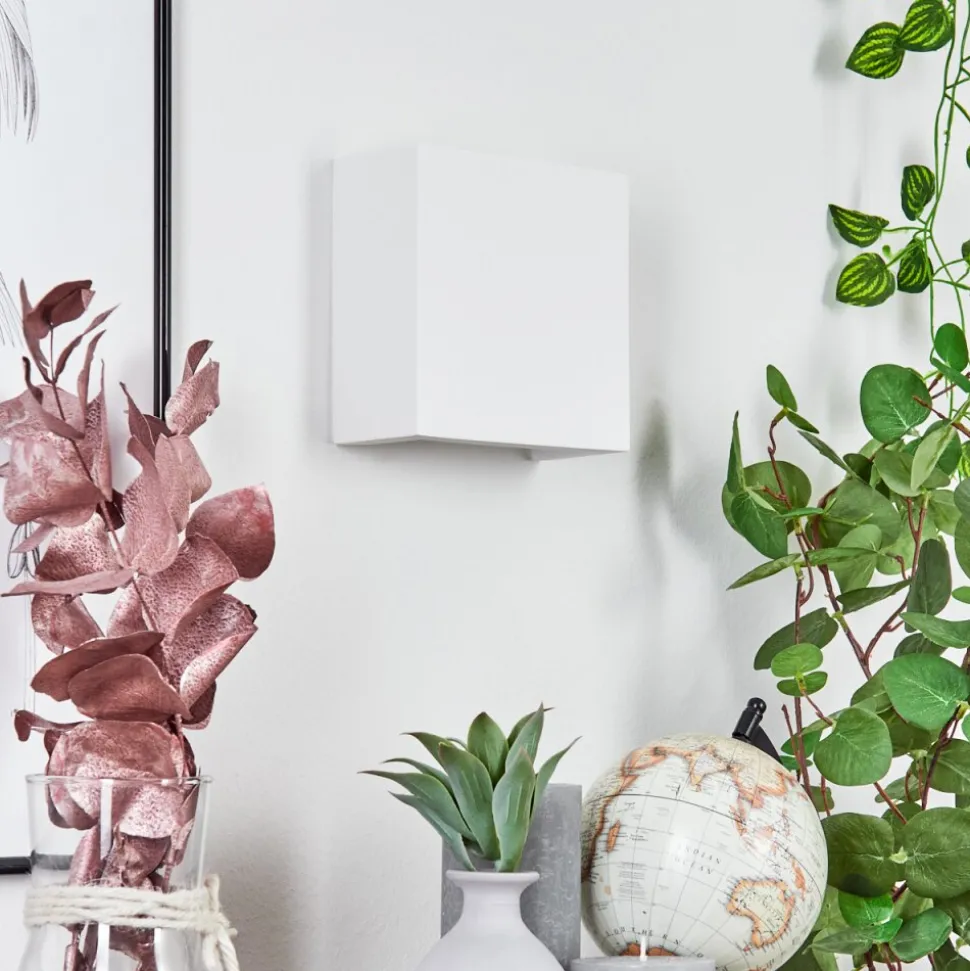 Applique Murale Calama Blanc, 1 Lumiere
